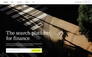 Screenshot of scend.ai