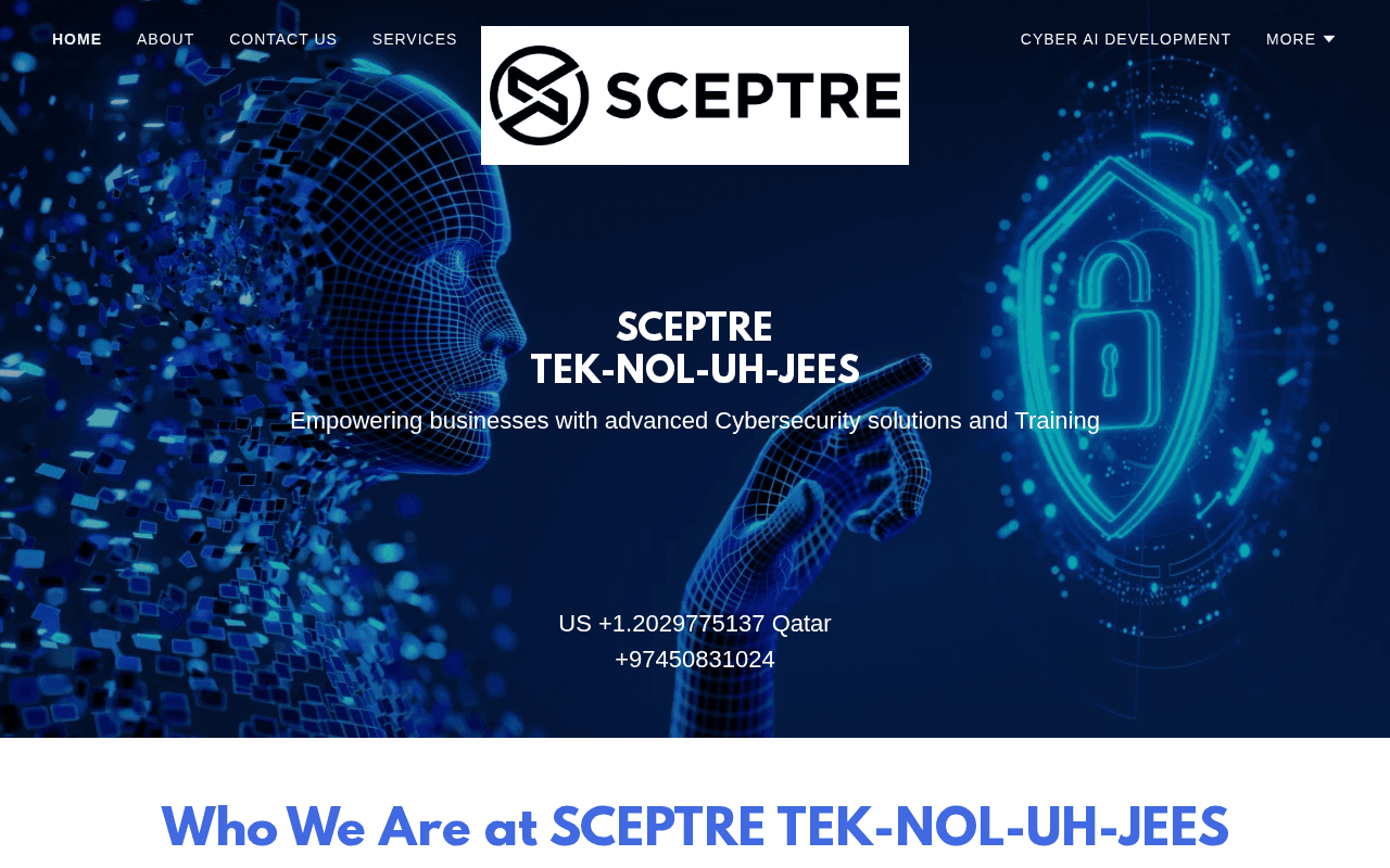 Screenshot of sceptre.ai
