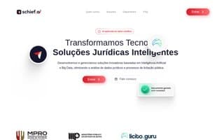 Screenshot of schief.ai