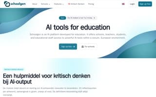Screenshot of schoolgen.ai