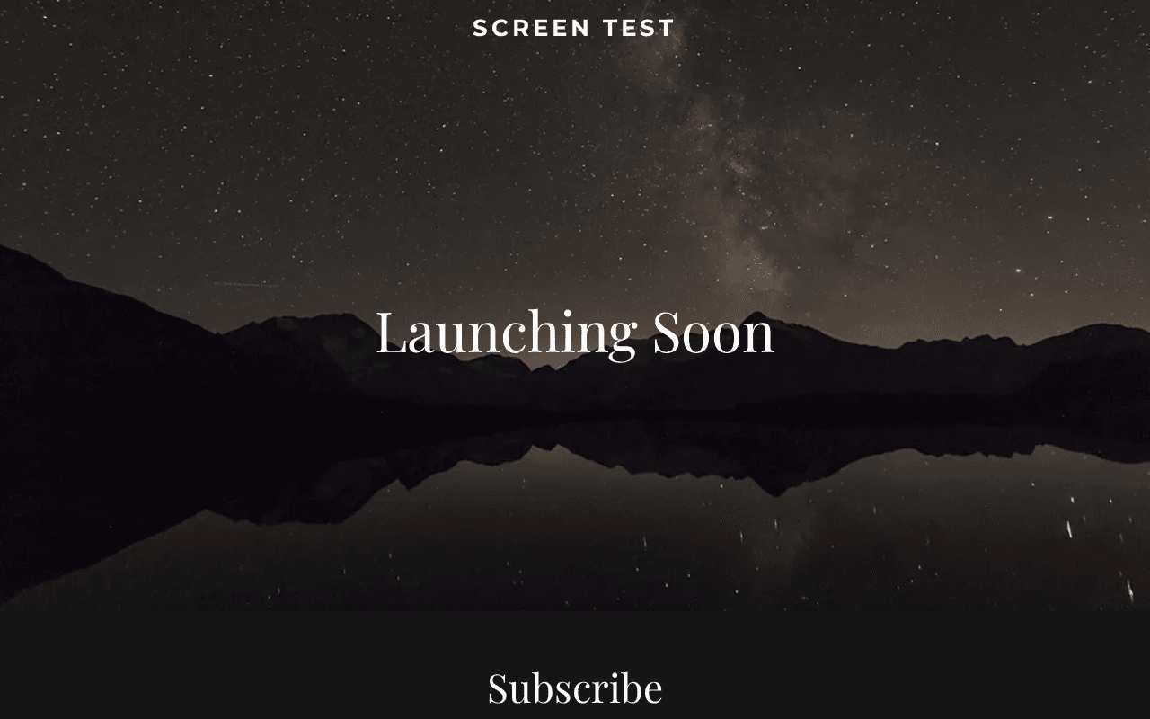 Screenshot of screentest.ai