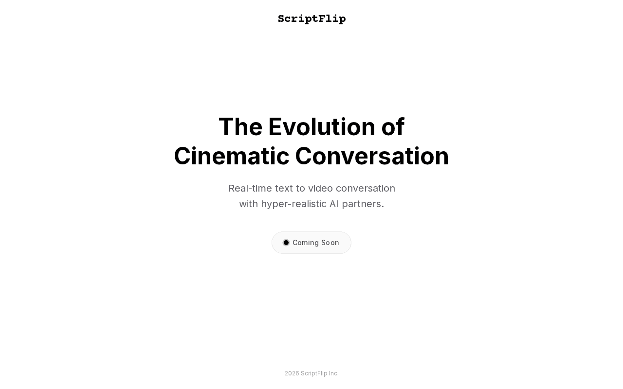 Screenshot of scriptflip.ai
