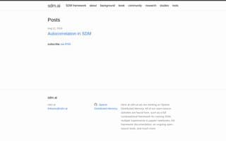 Screenshot of sdm.ai