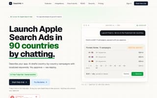 Screenshot of searchad.ai