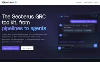 Screenshot of secberus.ai