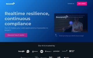 Screenshot of securely.ai