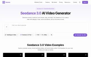 Thumbnail of seenia.ai