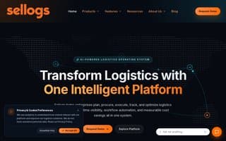 Screenshot of sellogs.ai