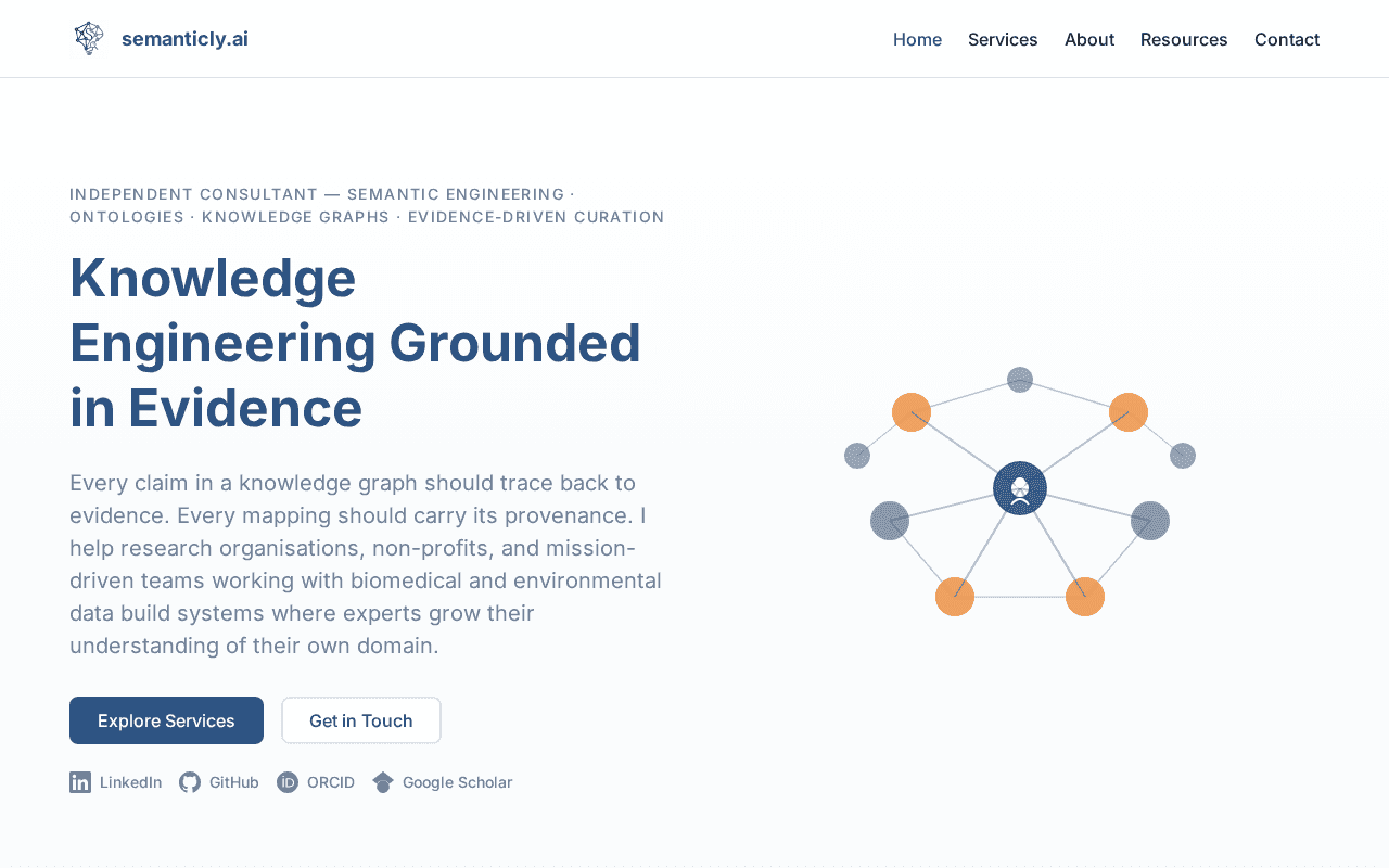 Screenshot of semanticly.ai