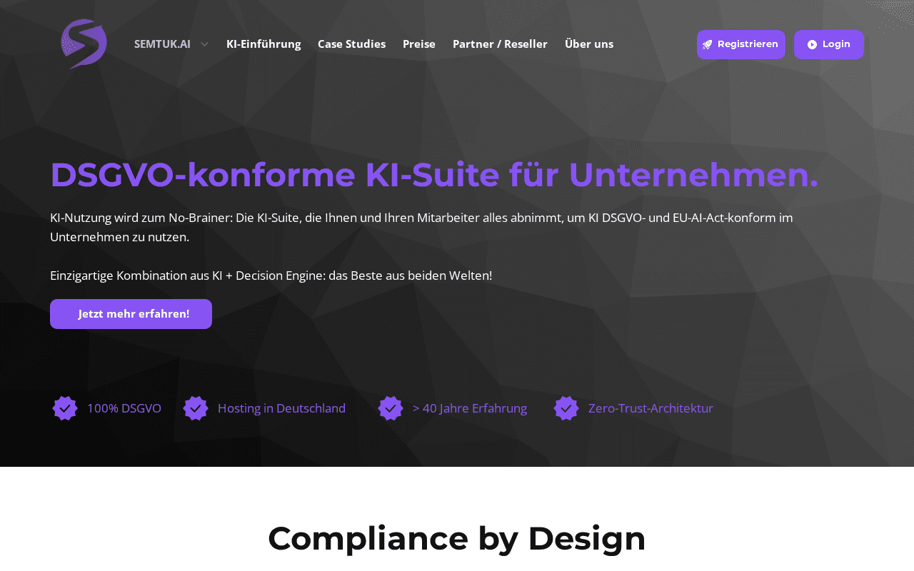 Screenshot of semtuk.ai