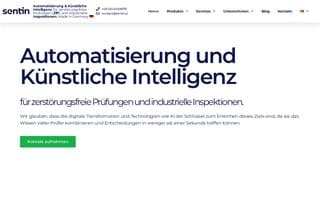 Screenshot of sentin.ai