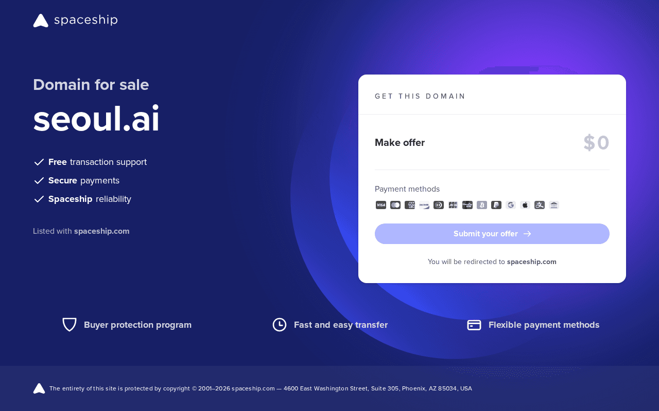 Screenshot of seoul.ai
