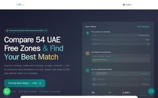 Screenshot of setupuae.ai