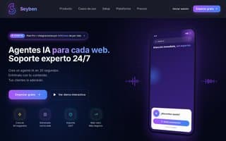 Screenshot of seyben.ai