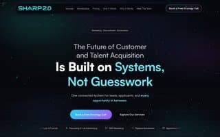 Screenshot of sharp20.ai