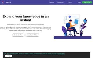 Screenshot of sheri.ai