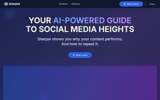 Screenshot of sherpai.ai