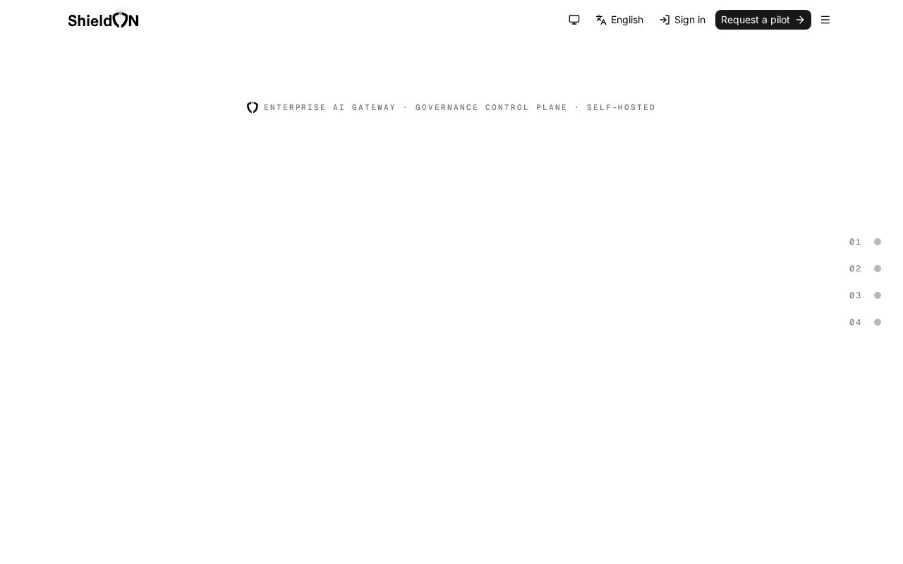 Screenshot of shieldon.ai