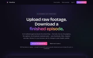 Screenshot of showdrop.ai