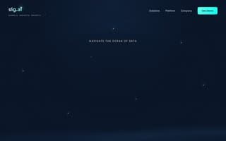 Screenshot of sig.ai