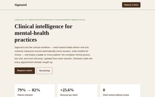 Thumbnail of sigmunds.ai