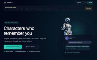 Thumbnail of simeet.ai