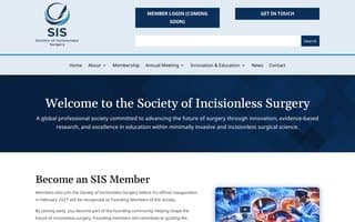Screenshot of sis-org.ai