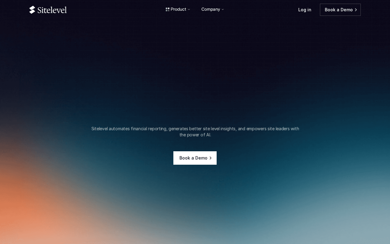 Screenshot of sitelevel.ai