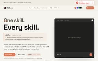 Screenshot of skillier.ai