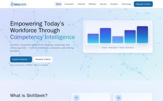 Screenshot of skillseek.ai