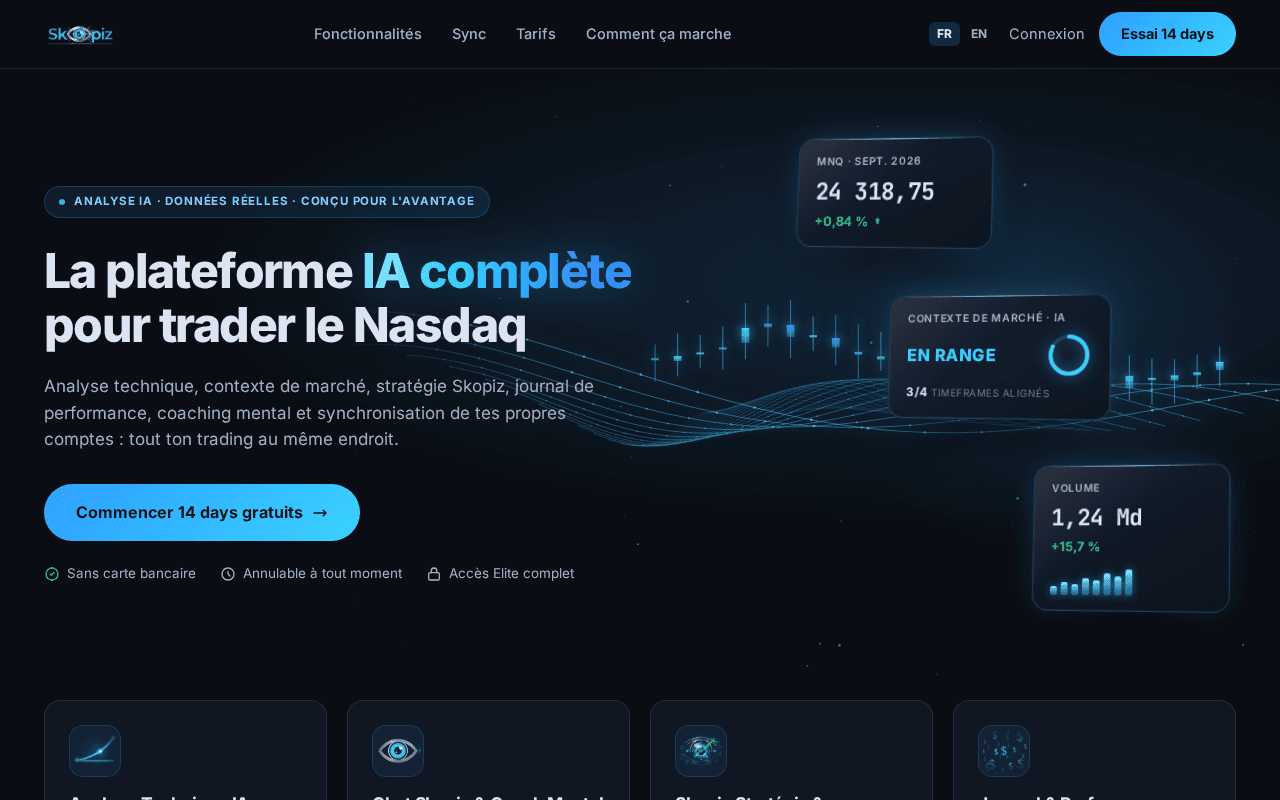 Screenshot of skopiz.ai