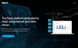 Screenshot of skuone.ai