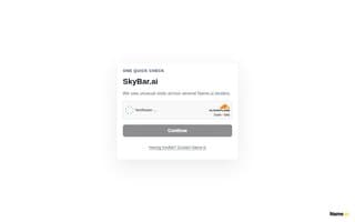 Thumbnail of skybar.ai