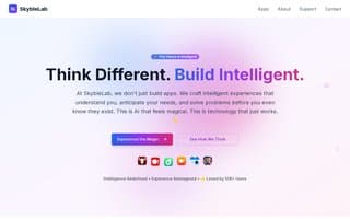 Screenshot of skyblelab.ai