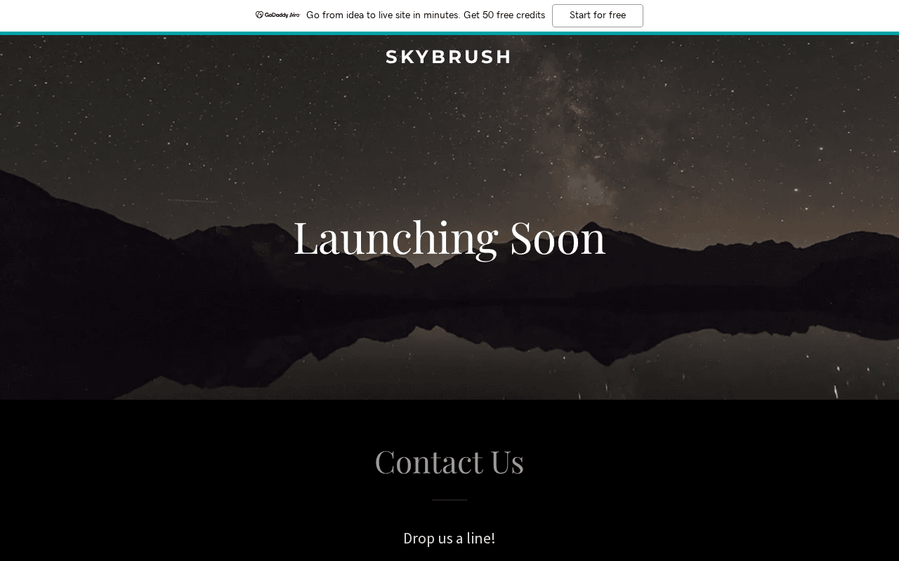 Screenshot of skybrush.ai