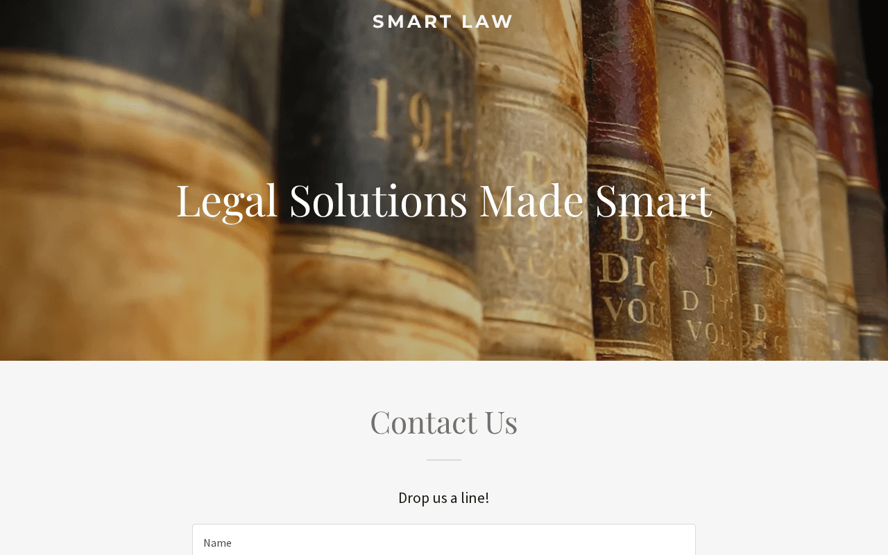 Screenshot of smart-law.ai