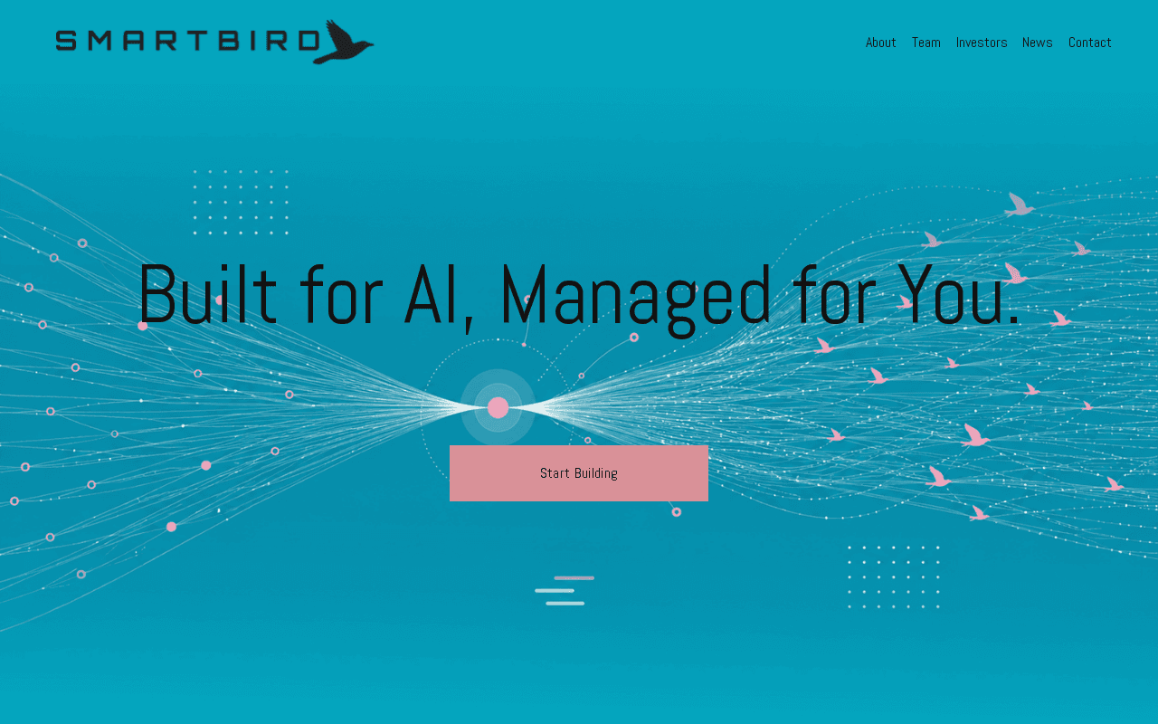 Screenshot of smartbird.ai