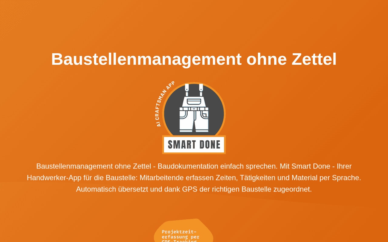 Screenshot of smartdone.ai
