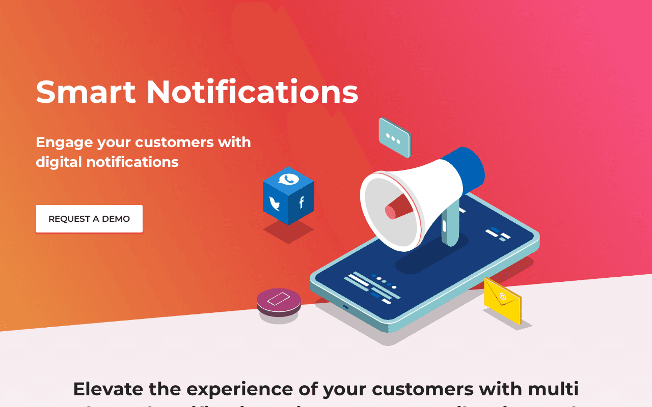 Screenshot of smartmsg.ai