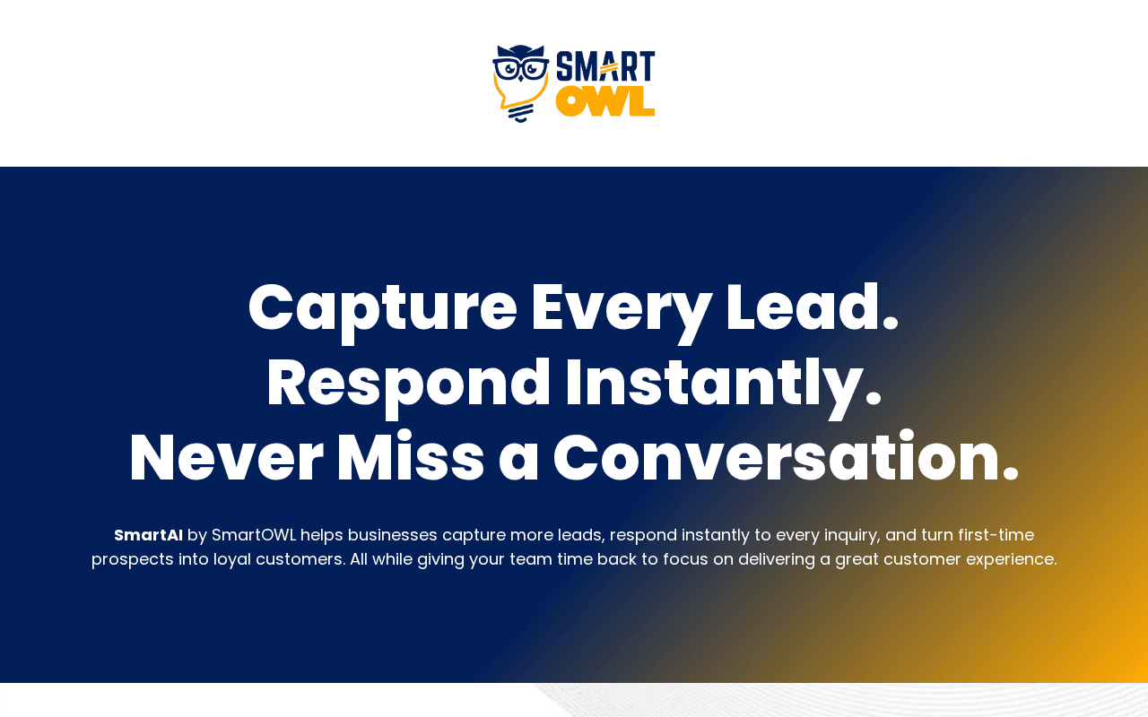 Screenshot of smartowl.ai