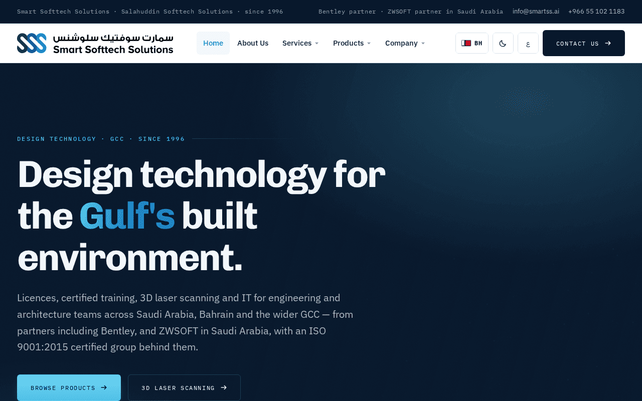 Screenshot of smartss.ai