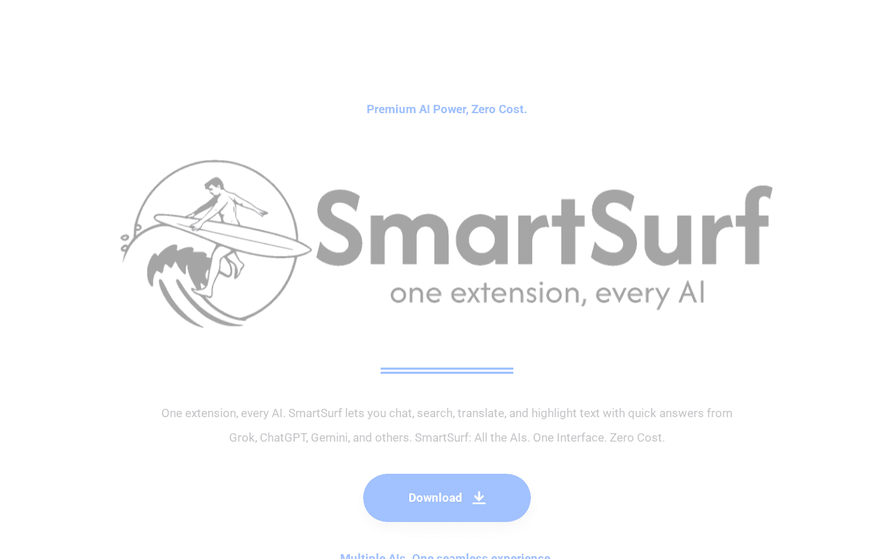 Screenshot of smartsurf.ai