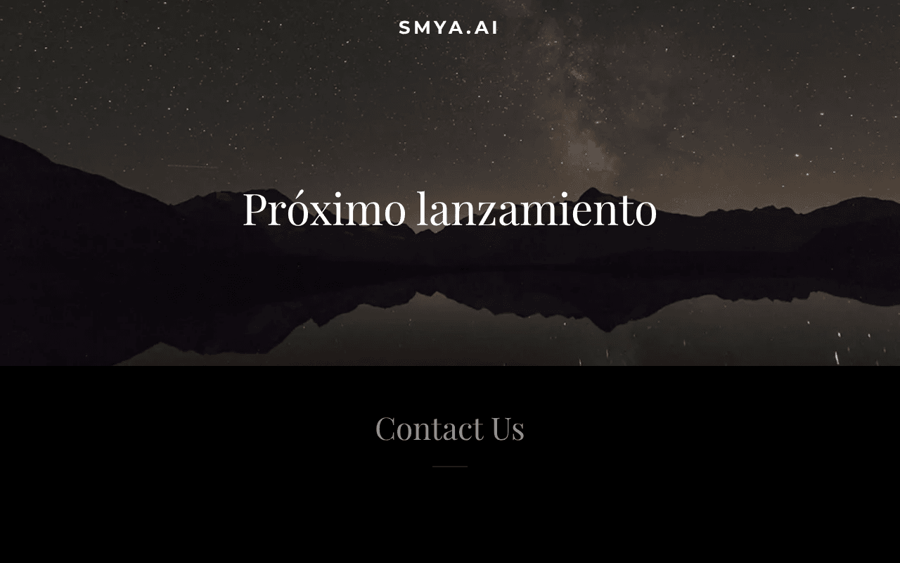 Screenshot of smya.ai