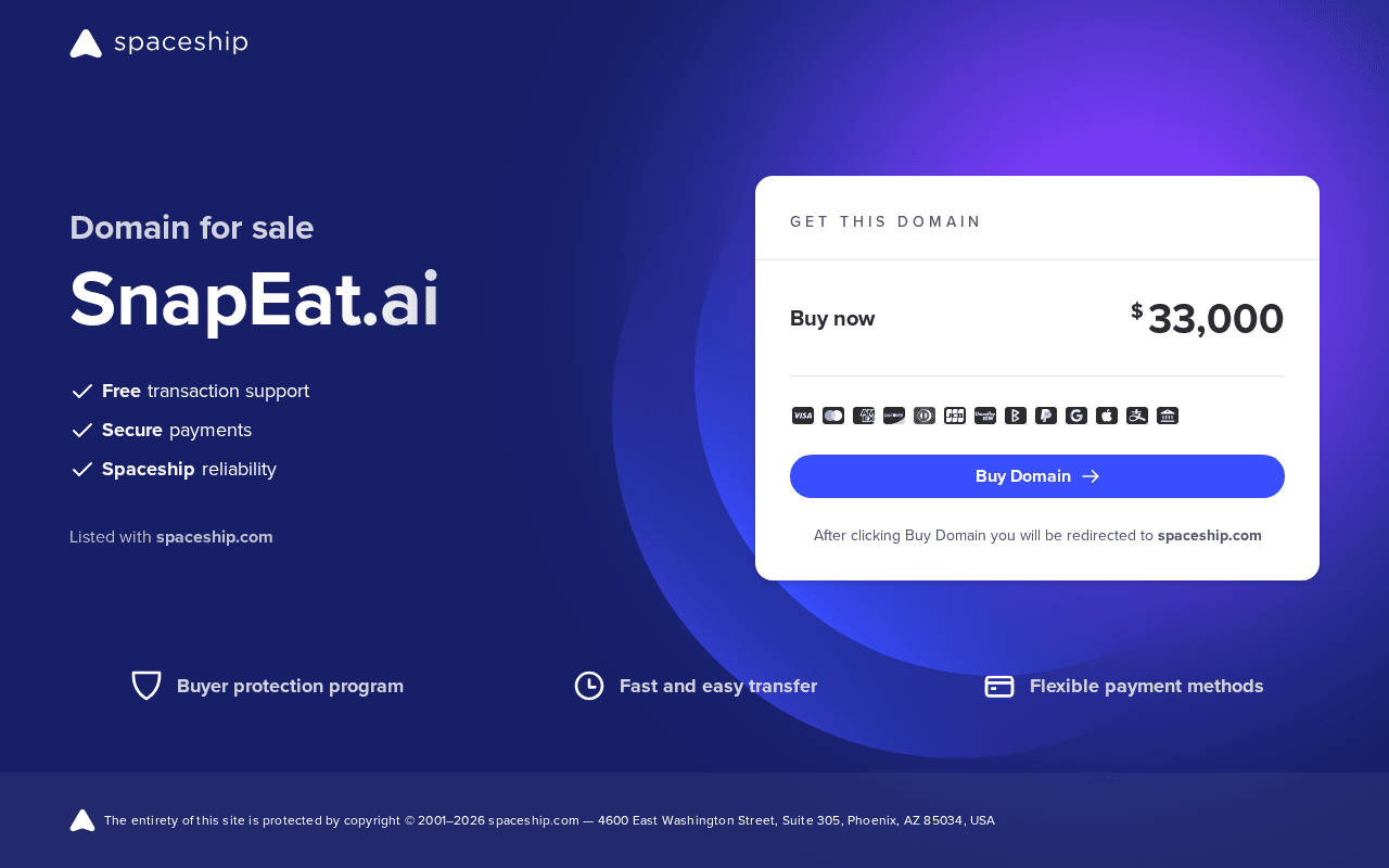 Screenshot of snapeat.ai
