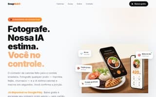 Screenshot of snapnutri.ai