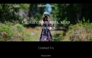 Screenshot of snappycam.ai