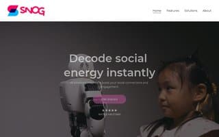 Screenshot of snog.ai