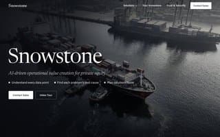 Screenshot of snowstone.ai