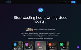 Screenshot of socialcap.ai