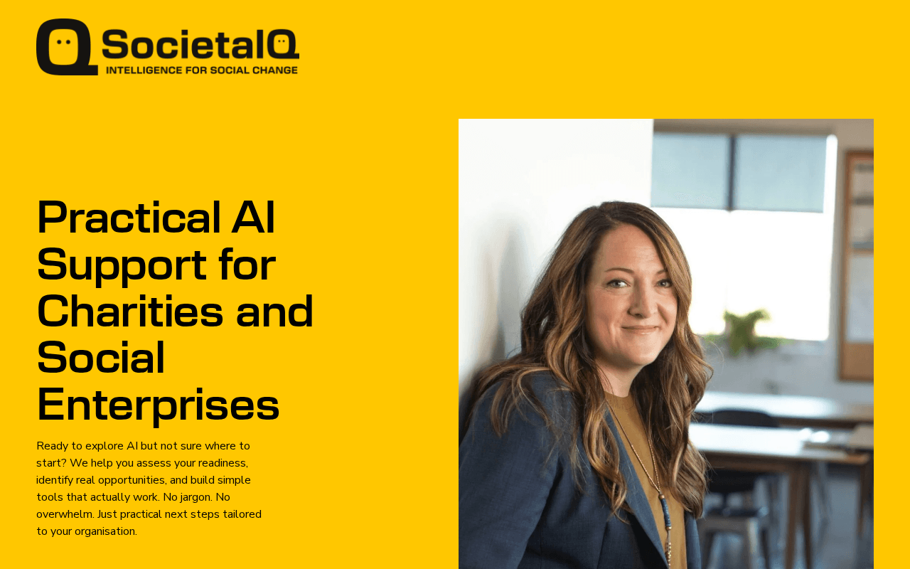 Screenshot of societalq.ai